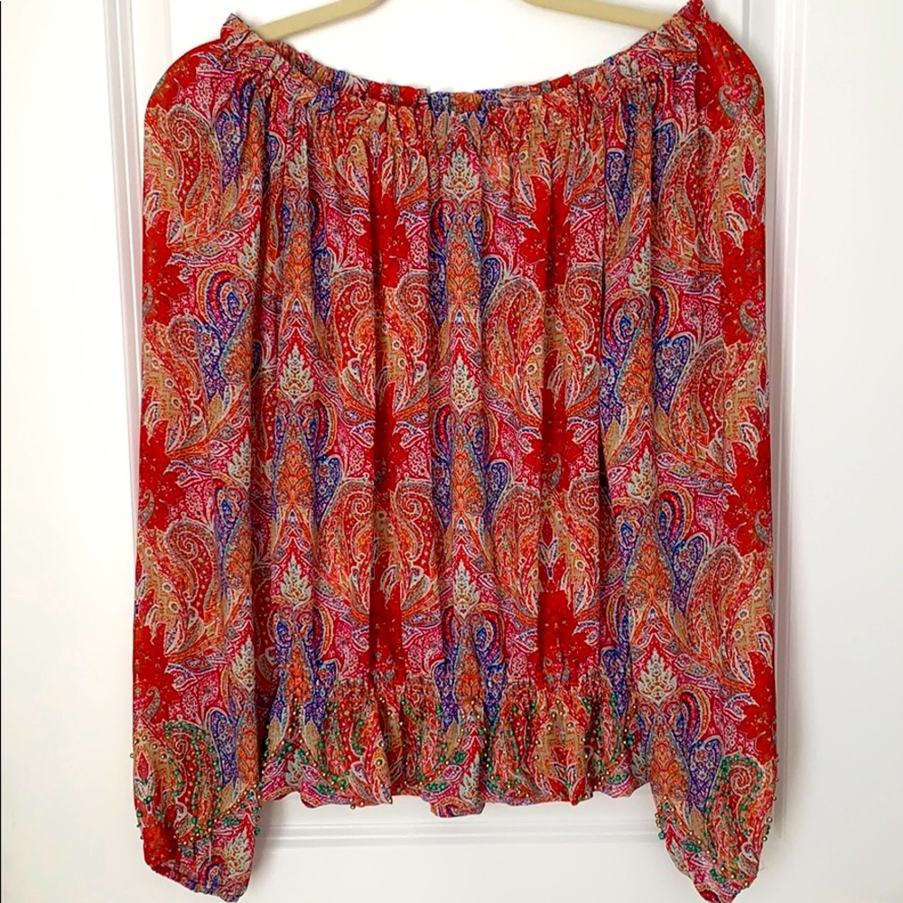 Beautiful NG the Label peasant blouse